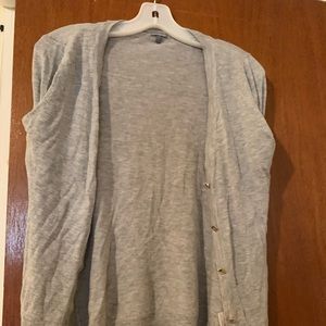 Grey cardigan